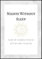 Nights Without Sleep SATB choral sheet music cover